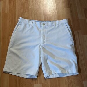 Peter Millar White Men's Shorts